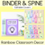 1 for Editable Binder & Spine Labels - Rainbow Classroom Decor