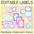 16 for Rainbow Classroom Decor Bundle