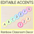 22 for Rainbow Classroom Decor Bundle
