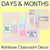 18 for Rainbow Classroom Decor Bundle