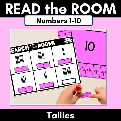 Resource preview 1 for READ THE ROOM - Numbers 1-10 Tallies