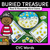 1 for Real and Nonsense CVC Words Phonics Game- Buried Treasure