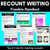 1 for How To Teach Recount Writing - A Free Guide