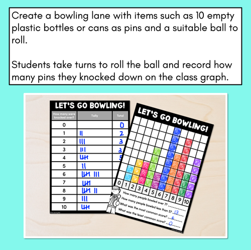 Resource preview 2 for Let's Go Bowling - Graphing Templates