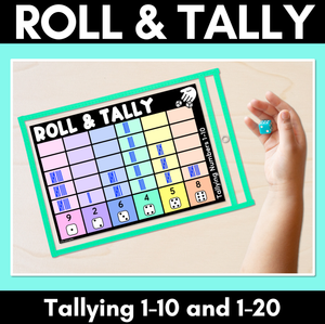 Roll & Tally Gameboards - Tallying to 10 and 20