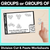 1 for Groups or Groups Of - Division Cut & Paste Worksheets