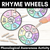 1 for Rhyming Wheels - Phonological Awareness