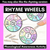 4 for Syllable Wheels - Phonological Awareness