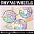 1 for Rhyming Wheels - Rhyme Activity for Kindergarten - Phonological Awareness