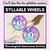 3 for Rhyming Wheels - Rhyme Activity for Kindergarten - Phonological Awareness