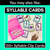 4 for Rhyme Clip Cards - Phonological Awareness Activities for Kindergarten