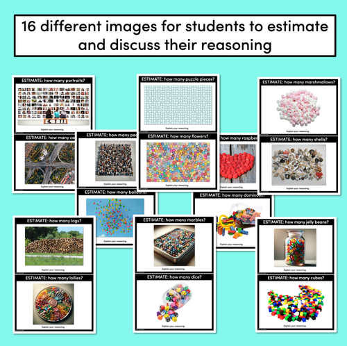 Resource preview 2 for Estimating Groups Task Cards