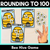 1 for Rounding to 100 Bee Hive Game