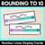 1 for Rounding to 10 - Number Lines Display Cards & Desk Companions