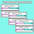 2 for Rounding to 100 - Number Lines Display Cards & Desk Companions