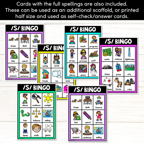 Resource preview 2 for S SOUND BINGO