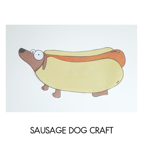 Resource preview 3 for Sausage Dog Craft and Writing Sheets - Pig the Pug Book Activities