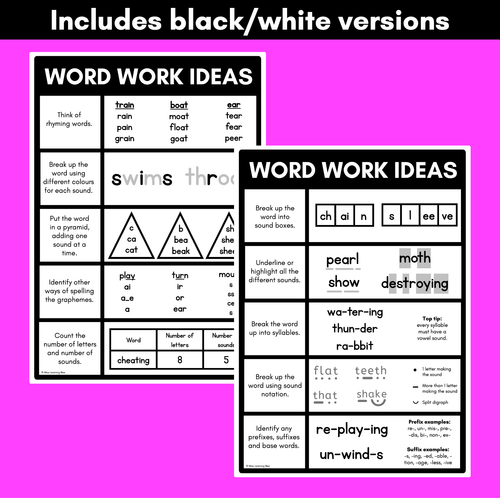 Resource preview 3 for EVIDENCE-BASED WORD WORK ACTIVITIES