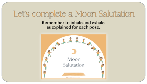 Resource preview 1 for Digital Yoga - Moon Salutation