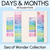 1 for Days of the Week and Months of the Year - The Sea of Wonder Collection - Calming Classroom Decor