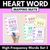 1 for HEART WORD MAPPING MATS - High-Frequency Words Set 2