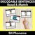 7 for Consonant Phoneme Decodable Sentence Activities COMPLETE BUNDLE