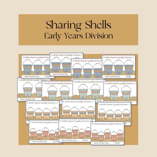 Resource preview 1 for Sharing Shells- Early Years Division