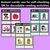 4 for Short A Phoneme Decodable Sentence Mats - Read & Match