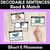 4 for Decodable Sentence Activities for Short E Phoneme - BUNDLE