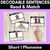 2 for Decodable Sentence Activities for Short I Phoneme - BUNDLE