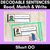 3 for Decodable Sentence Activities for Short OO Phoneme - BUNDLE
