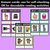 4 for Short U Phoneme Decodable Sentence Mats - Read & Match