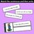 3 for Short U Phoneme Decodable Sentences - Read, Match & Write