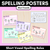 1 for SHORT VOWEL SPELLING POSTERS - Short Vowels Attract Consonant Protection - Spelling Generalisations