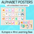 1 for Alphabet Posters with Embedded Mnemonics - Uppercase & Lowercase Letters - The Kutopia Collection
