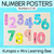 1 for Numbers 0-20 Display with ten frames, base ten blocks, tallies & fingers - The Kutopia Collection