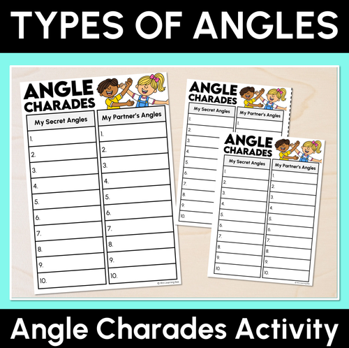 Resource preview 19 for Identifying & Comparing Angles - Grade 3 & 4 Unit of Work