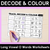 2 for Trace, Decode & Colour - Long Vowels Decodable Worksheets Bundle