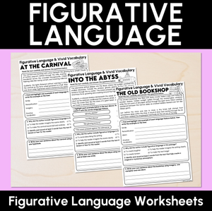 Figurative Language Worksheets