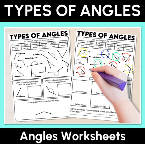 Resource preview 6 for Identifying & Comparing Angles - Grade 3 & 4 Unit of Work