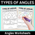 6 for Identifying & Comparing Angles - Grade 3 & 4 Unit of Work
