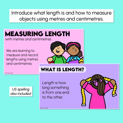 Resource preview 2 for Measuring Length - Metres & Centimetres Digital Slides