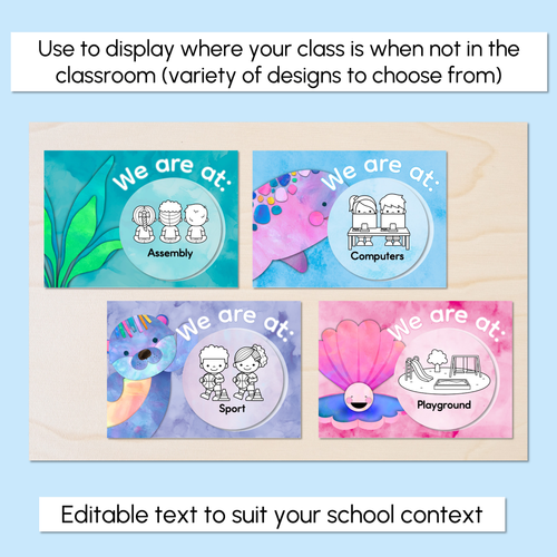 Resource preview 2 for Where Are We? Classroom Display - The Sea of Wonder Collection - Calming Classroom Decor