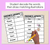 2 for Phonics Artists - Diphthongs OU OW Words - Decodable Words Activity