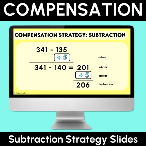 Resource preview 5 for Partitioning, Compensation, Levelling & Constant Difference - Grade 3 & 4 Unit of Work