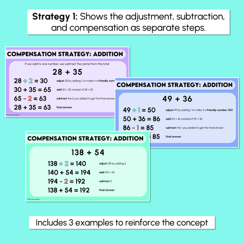 Resource preview 3 for Compensation Strategy - Subtraction Worksheets