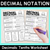 1 for Decimal Notation - Tenths Worksheet