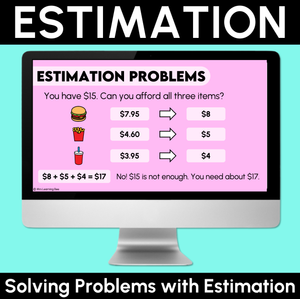 Estimation Problems - Solving Problems with Estimation Teaching Slides