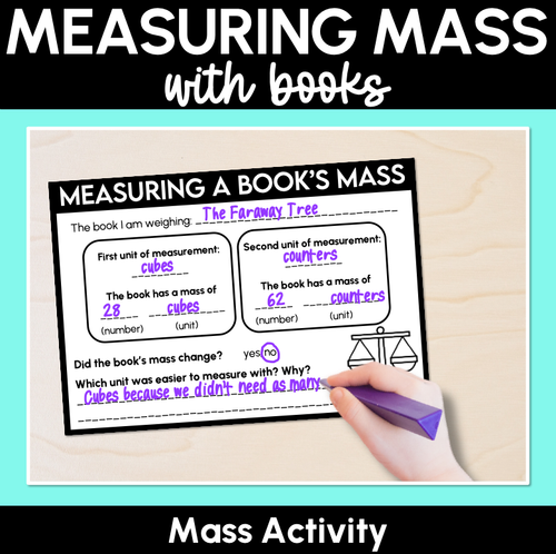 Resource preview 4 for Compare mass with equal-arm balance - Grade 1 & 2 Unit of Work