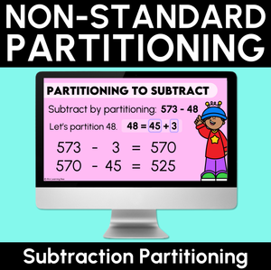 Subtraction Partitioning - Non-standard Partition - Teaching Slides